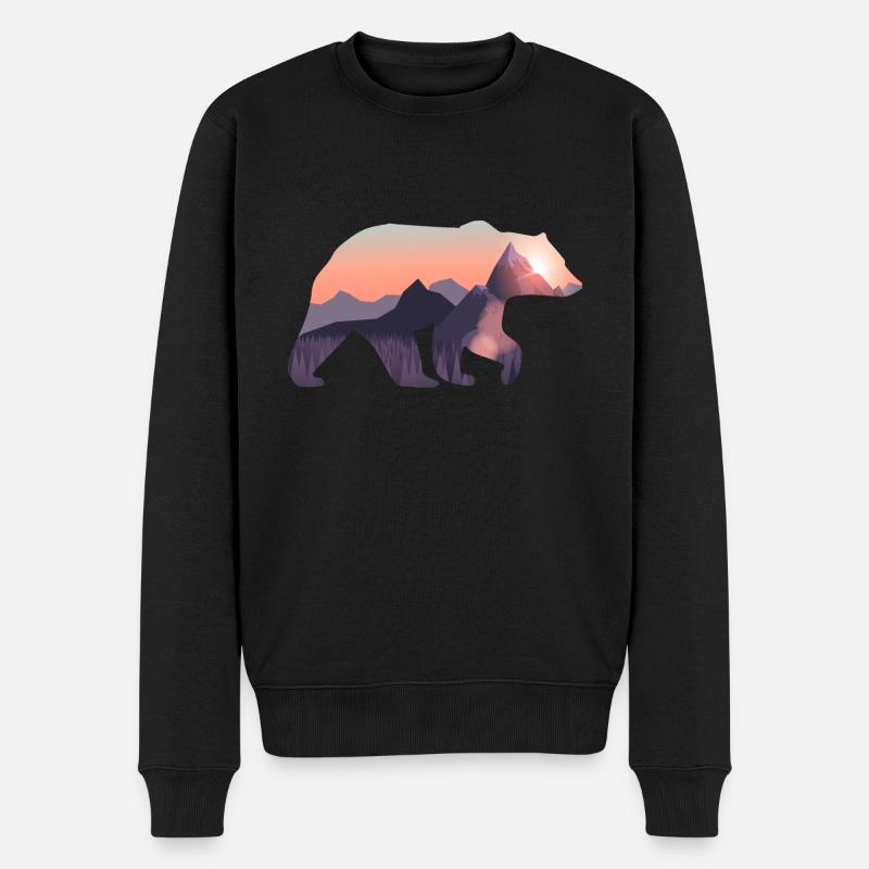 Ours - Pull Premium bio Homme - noir