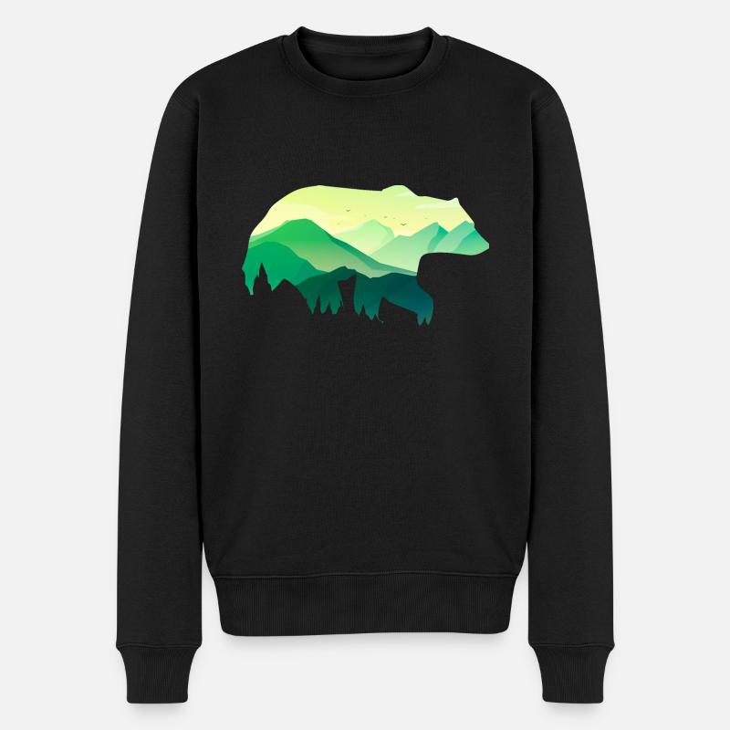 Ours - Pull Premium bio Homme - noir