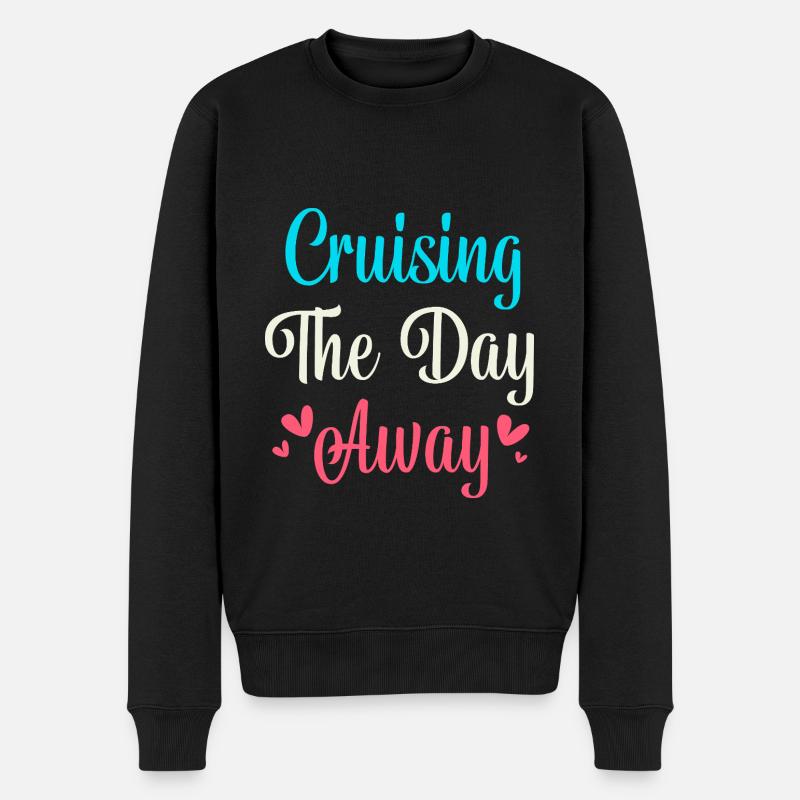 Bateau de croisière - Pull Premium bio Homme - noir