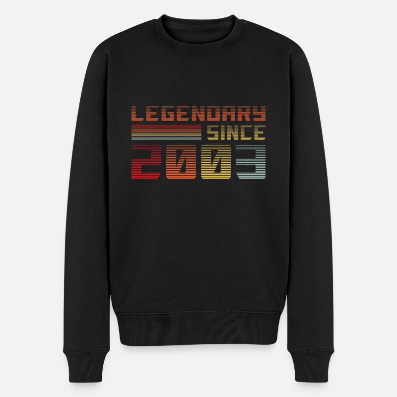 Légendaire depuis 2003 - Pull Premium bio Homme - noir