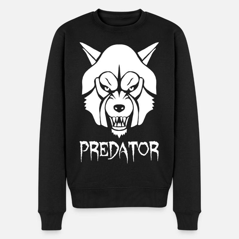 Prédateur - Pull Premium bio Homme - noir