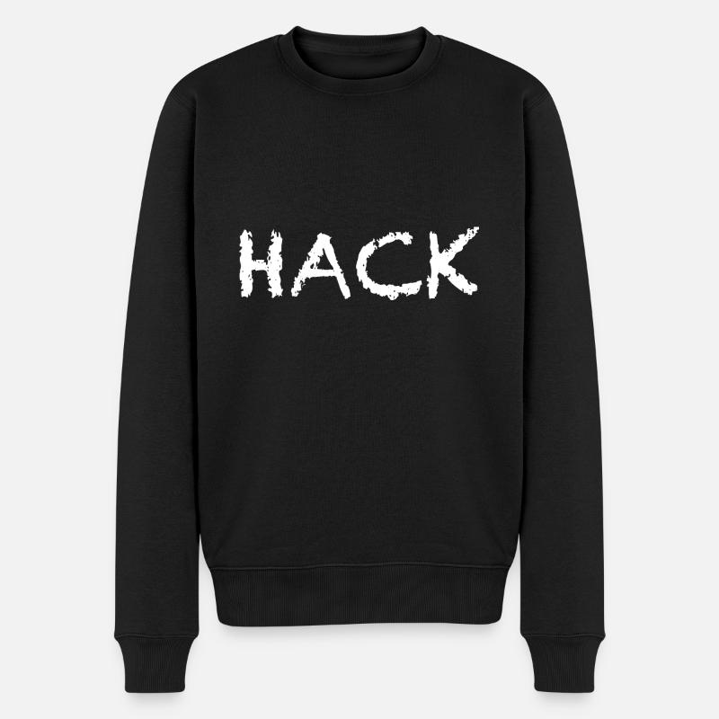 Hack Fleischer Fasching Verkleidung Geschenk - Männer Premium Bio Pullover - Schwarz