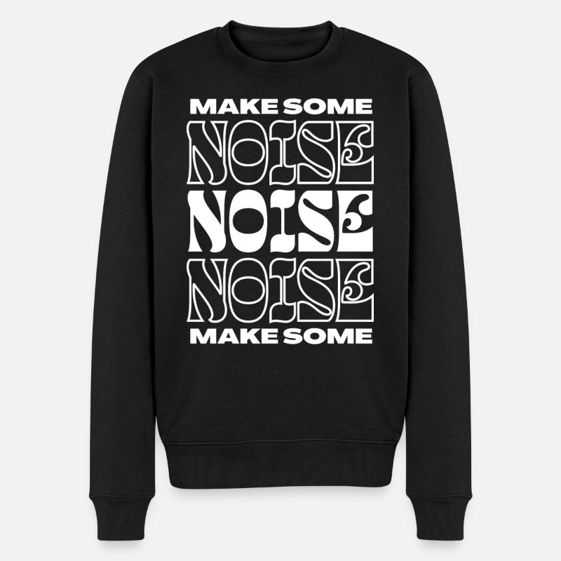 Faites du bruit - Pull Premium bio Homme - noir