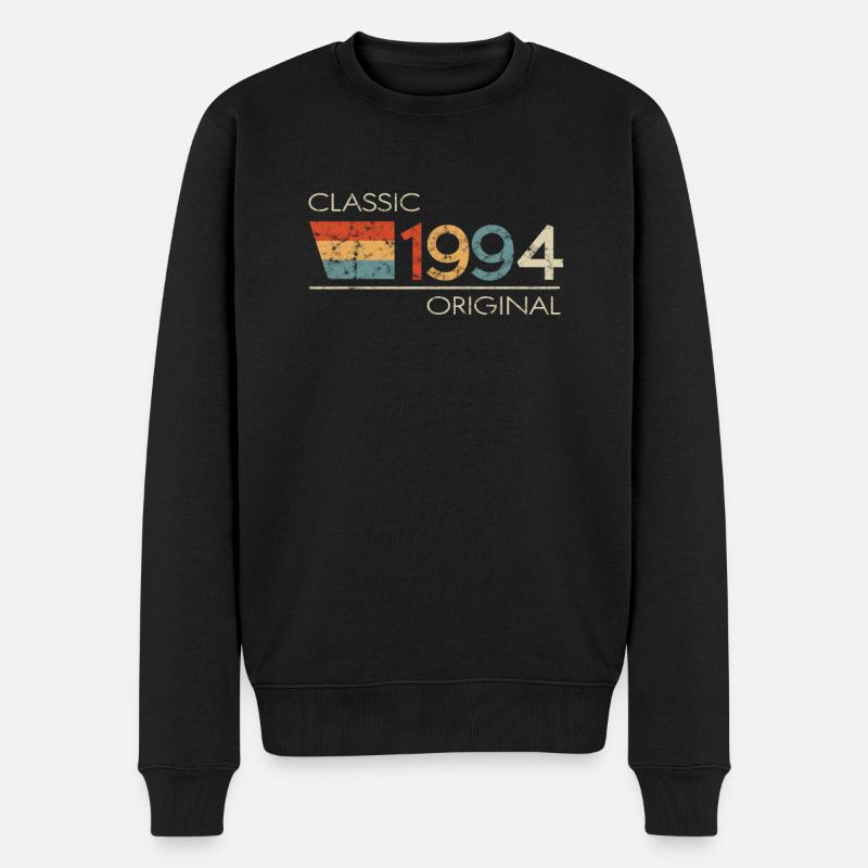 1994 Anniversaire Classic Original - Pull Premium bio Homme - noir