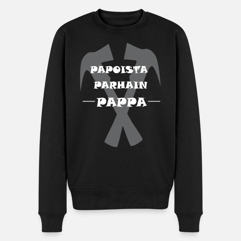 PAPI - Pull Premium bio Homme - noir