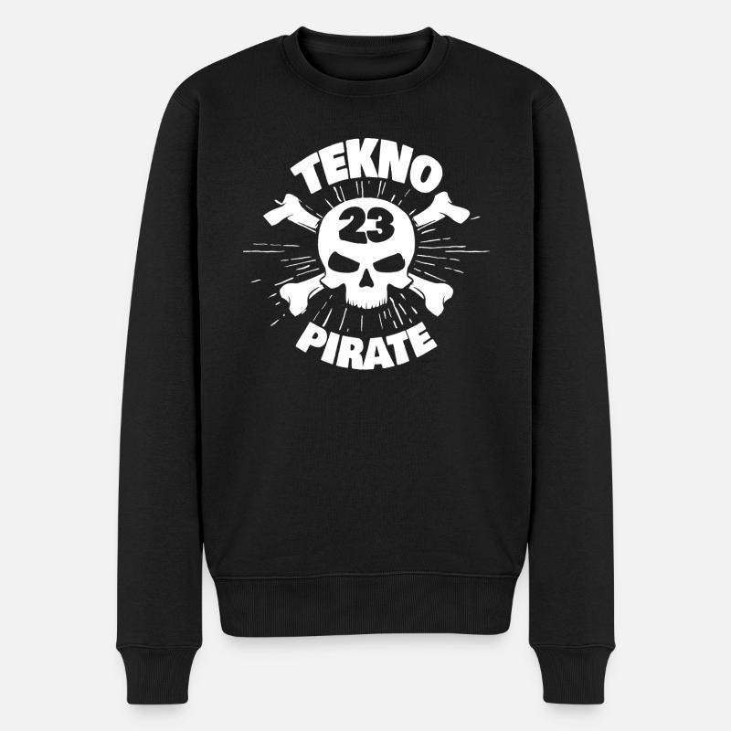 Tekno Pirate 23 - Pull Premium bio Homme - noir