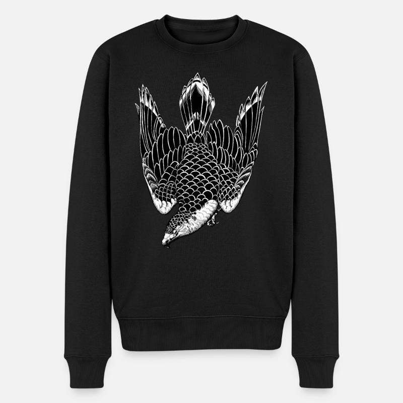 Falke - Männer Premium Bio Pullover - Schwarz