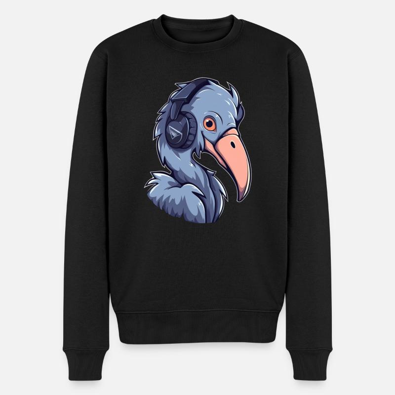 Jeux de Shoebill - Pull Premium bio Homme - noir