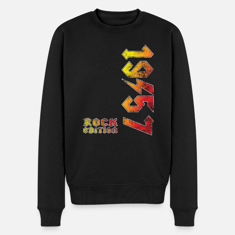 Birthday Rock Edition 1957 - Pull Premium bio Homme - noir