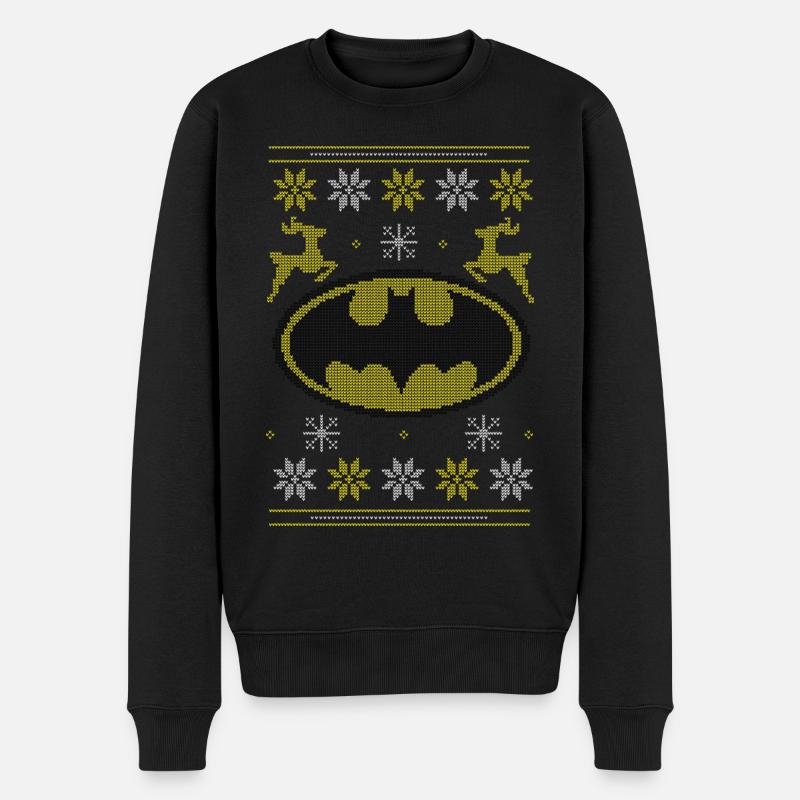 Batman DC Comics Ligue De Justice D'Amérique - Pull Premium bio Homme - noir