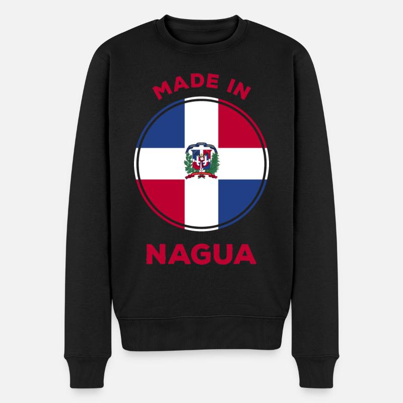 Nagua République dominicaine - Pull Premium bio Homme - noir