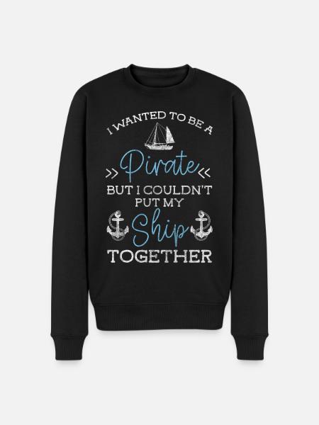 Sailing Ocean Cruise - Men's Premium Organic Jumper - black