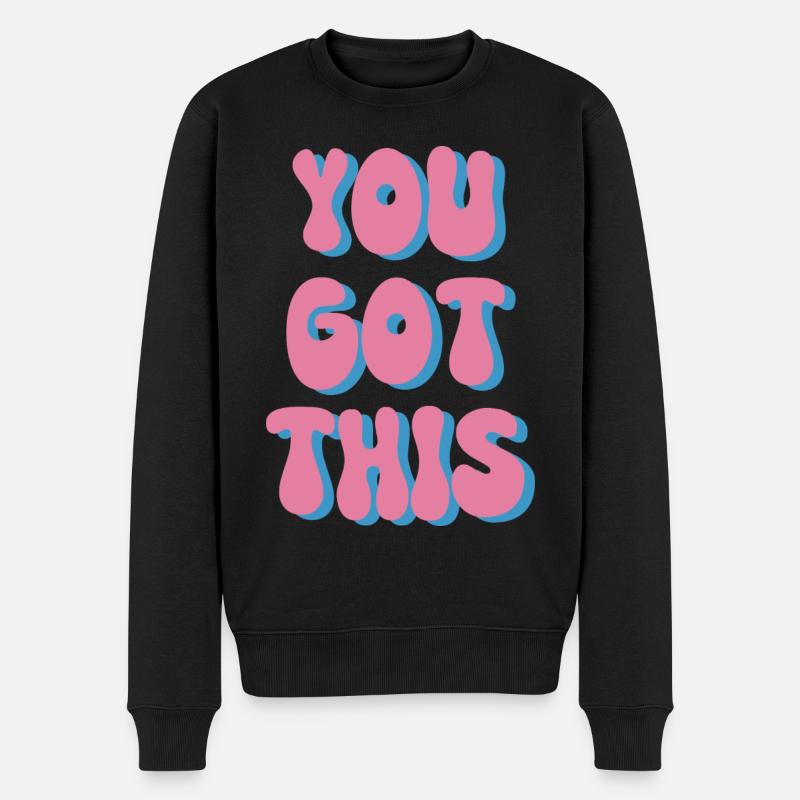 Vous avez ce graphique - Pull Premium bio Homme - noir
