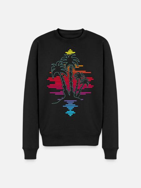 23F 0283 bk - Men's Premium Organic Jumper - black