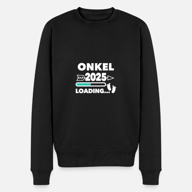 Oncle 2025 - Pull Premium bio Homme - noir