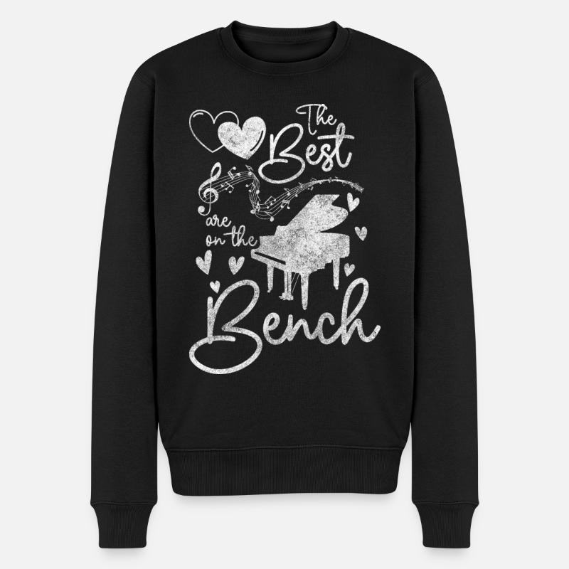 Piano Composition Melody Orchestra - Pull Premium bio Homme - noir