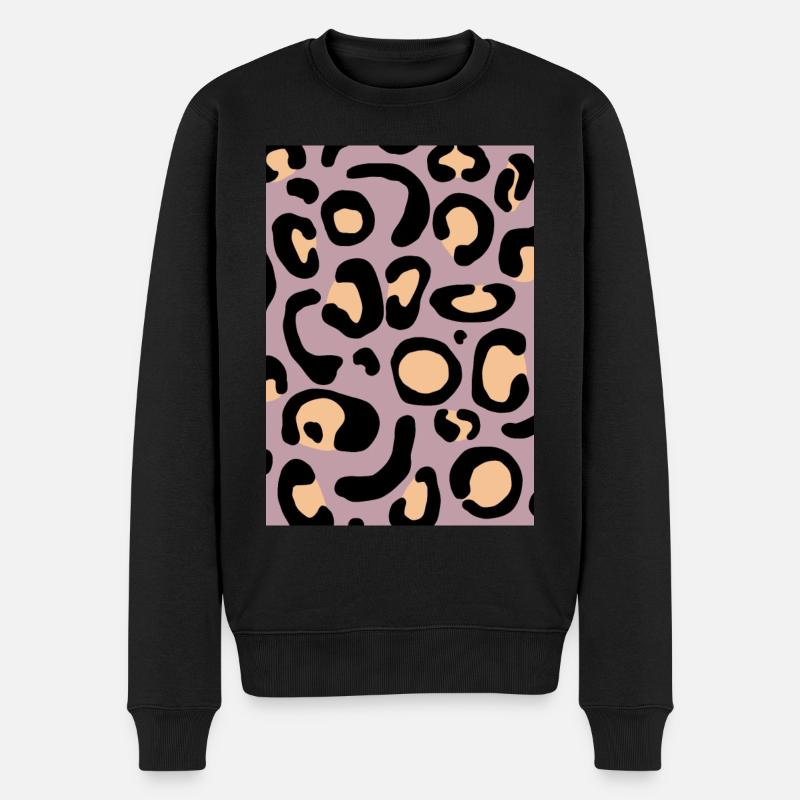 Léopard I - Pull Premium bio Homme - noir