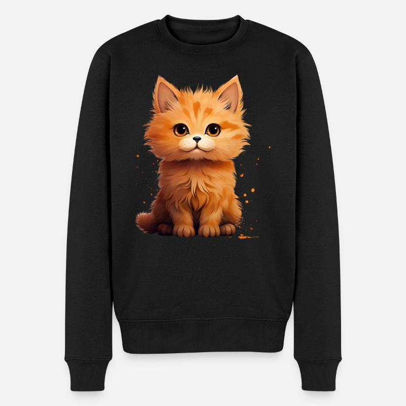 Chaton mignon - Pull Premium bio Homme - noir