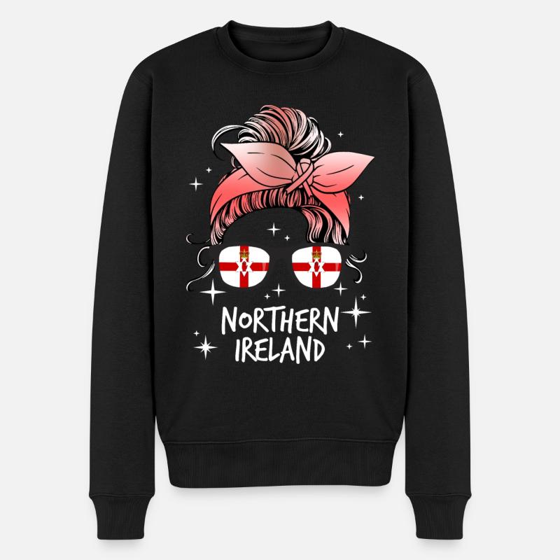 Irlande du Nord - Pull Premium bio Homme - noir