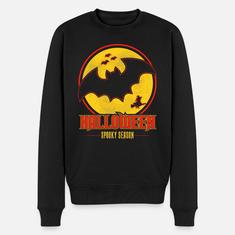 Halloween - Pull Premium bio Homme - noir