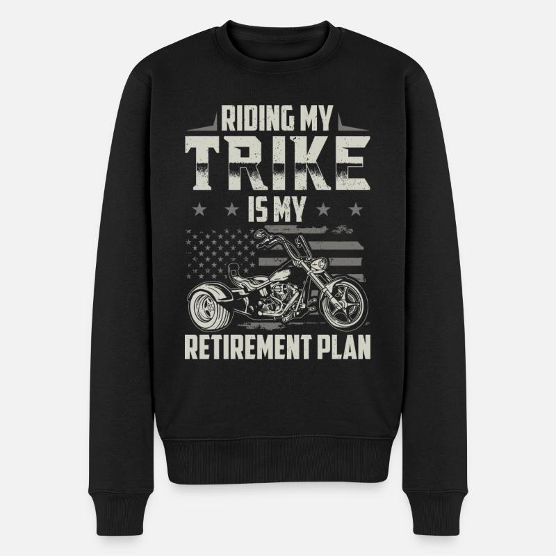 Trike - Pull Premium bio Homme - noir