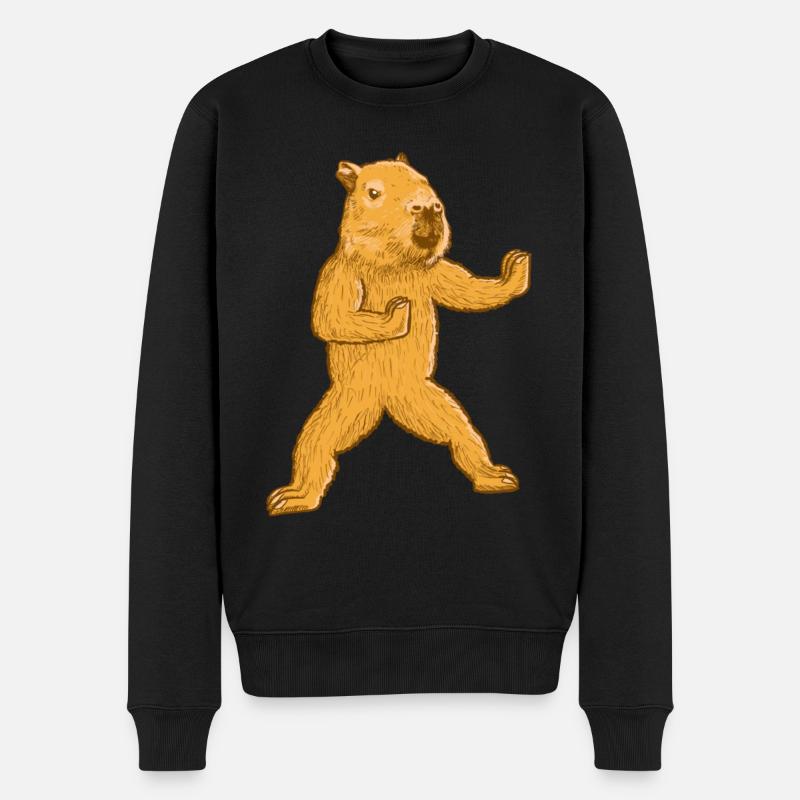 Arts martiaux Capybara - Pull Premium bio Homme - noir