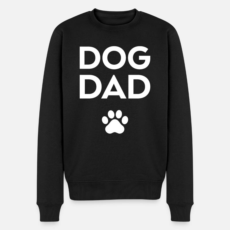 Papa chien - Pull Premium bio Homme - noir