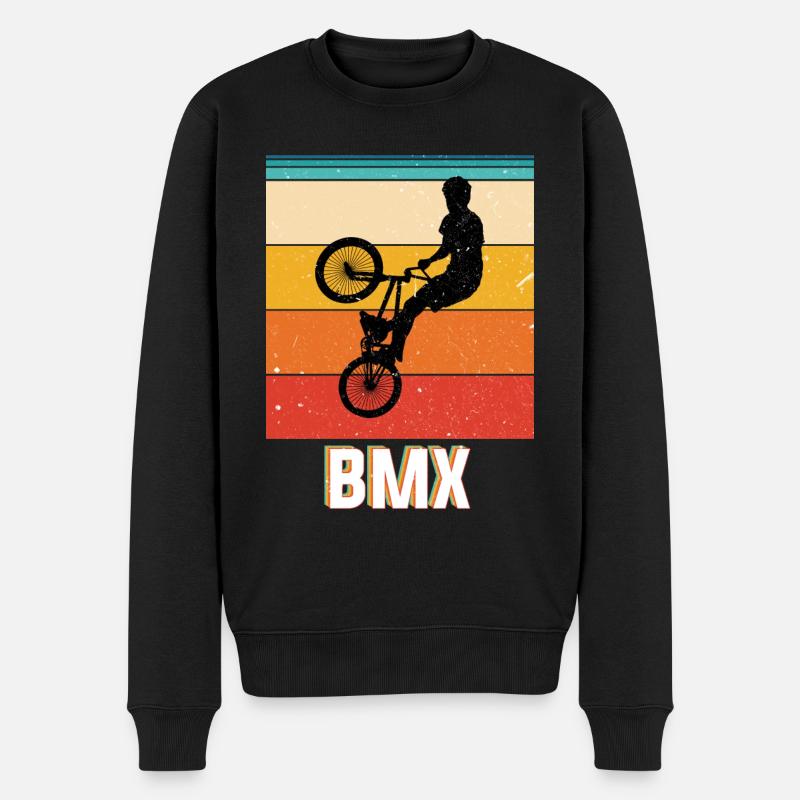 Bmx - Pull Premium bio Homme - noir
