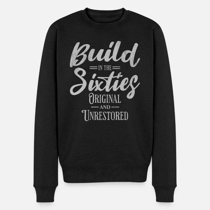 In den Sechziger Jahren gebaut. - Männer Premium Bio Pullover - Schwarz