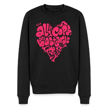 ACAB - Männer Premium Bio Pullover - Schwarz - Vorne - Nico (187cm)