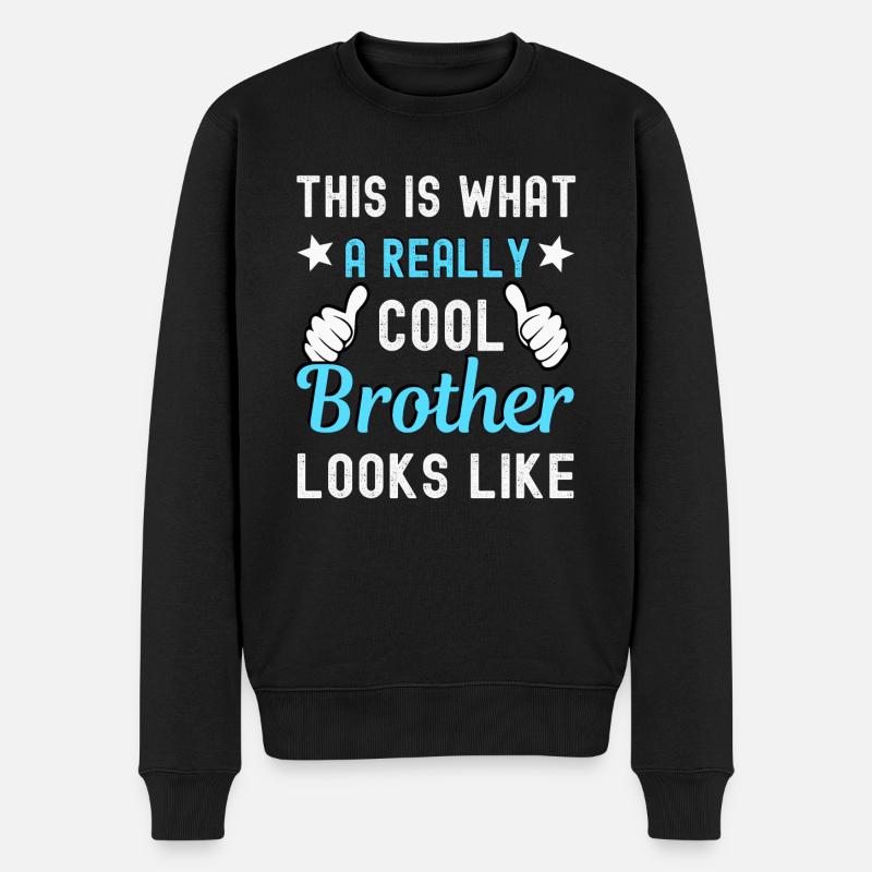 Frère - Pull Premium bio Homme - noir