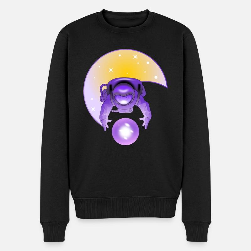 Explorer une nouvelle galaxie - Pull Premium bio Homme - noir