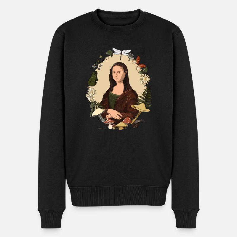 Monnalisa Goblincore - Männer Premium Bio Pullover - Schwarz