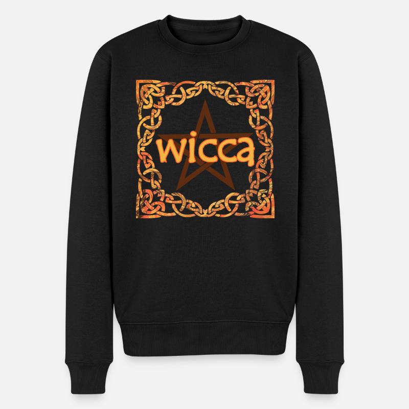 Cadre celtique wicca e 118 - Pull Premium bio Homme - noir