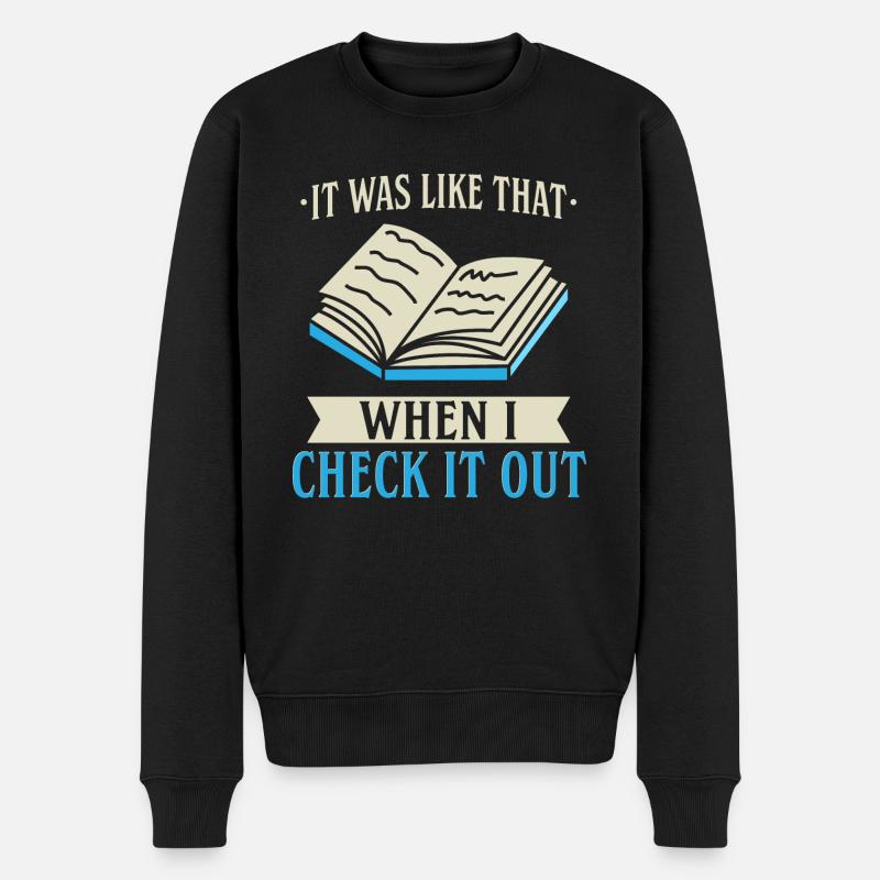 It Was Like That - Männer Premium Bio Pullover - Schwarz