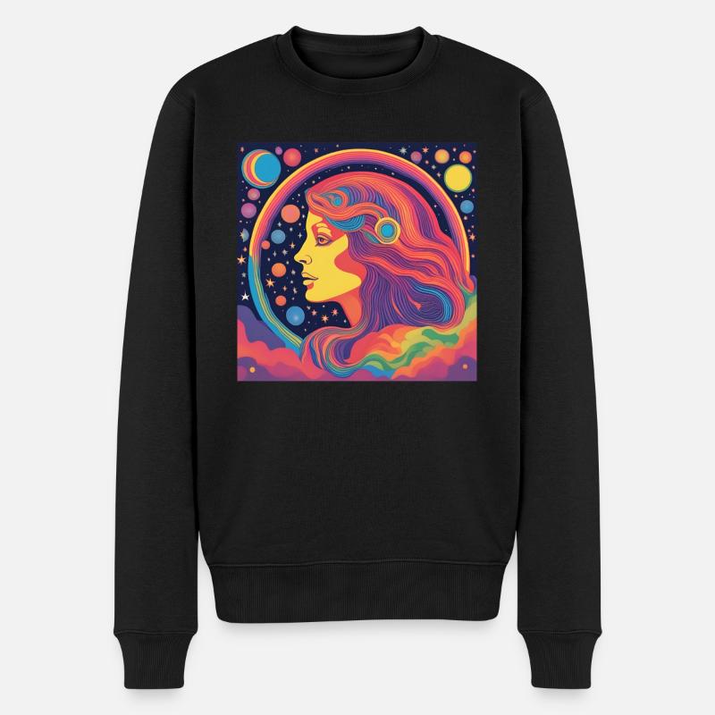 Vierge Horoscope Cadeau d’anniversaire - Pull Premium bio Homme - noir