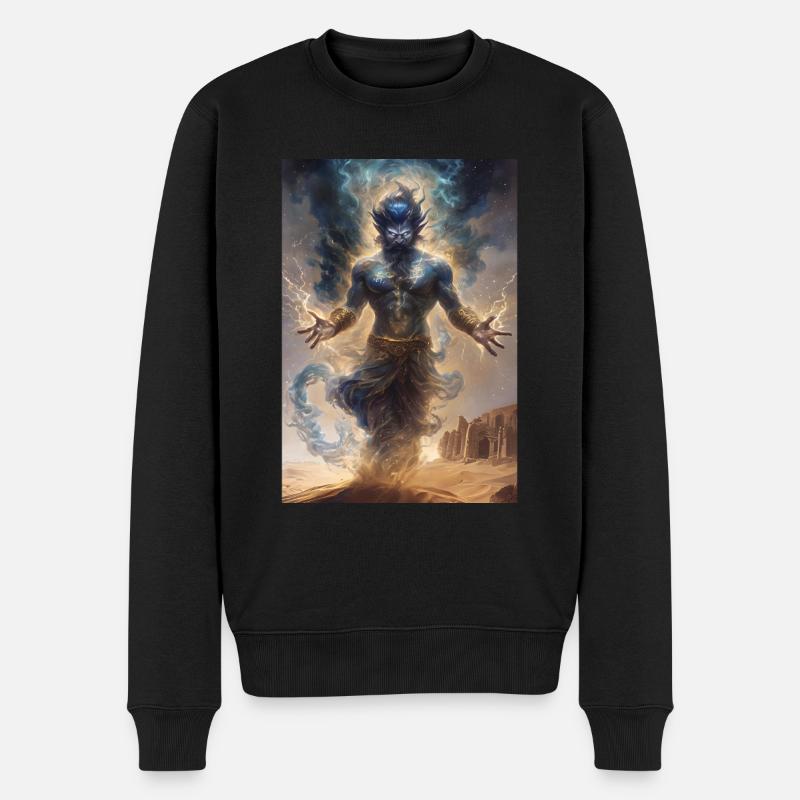 Gini Mythologie Mythe Cadeau - Pull Premium bio Homme - noir