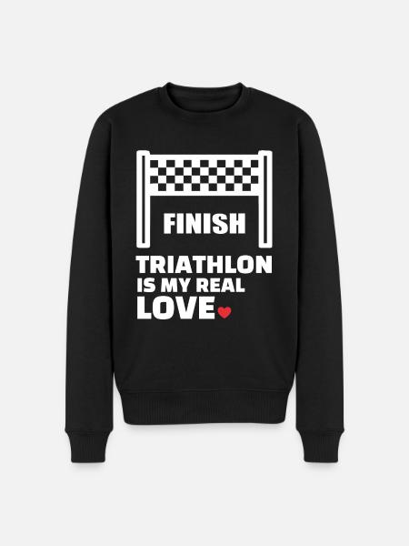J’adore le triathlon - Pull Premium bio Homme - noir