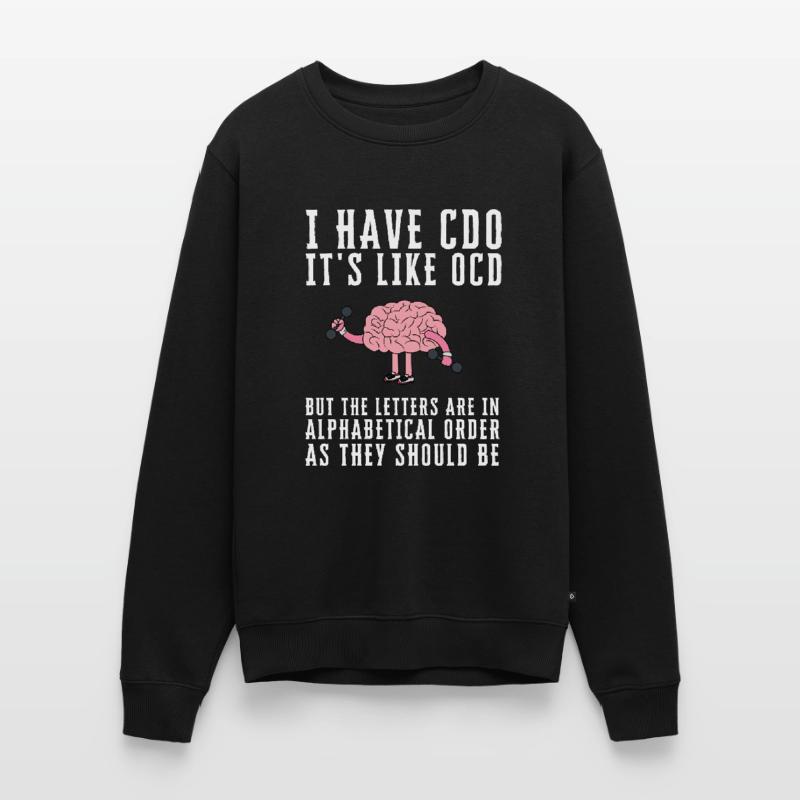 TocD Conscience du trouble obsessionnel-compulsif Pull Premium bio Homme