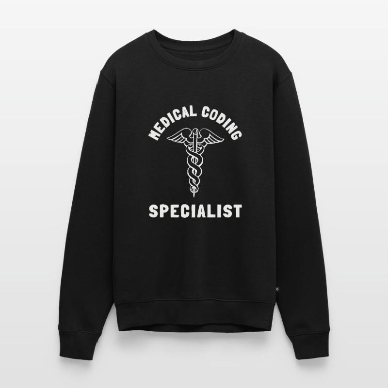 Medical Coder Coding VA Nurse And Clinical Coding Men's Premium Organic Jumper
