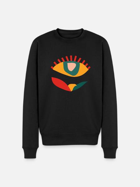 Ophthalmologist Optometrist Optometry And Optician - Men's Premium Organic Jumper - black