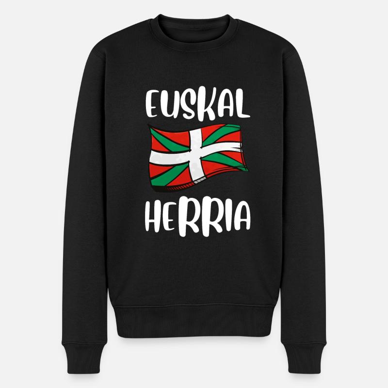 Euskal Presoak Euskal Herria Pays Basque - Pull Premium bio Homme - noir