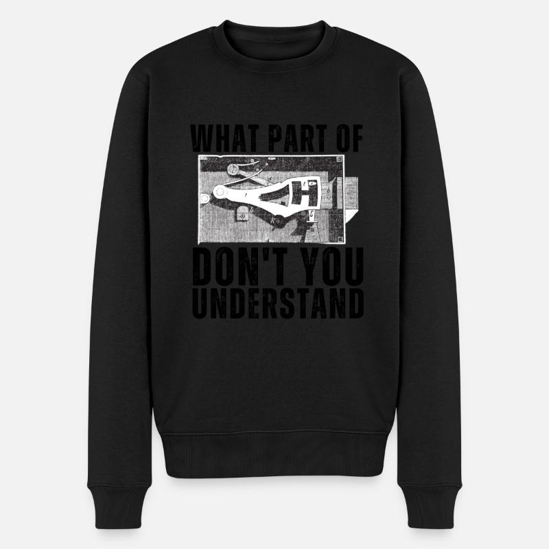 Lockpick Lockpicking Professional Locksmith - Männer Premium Bio Pullover - Schwarz