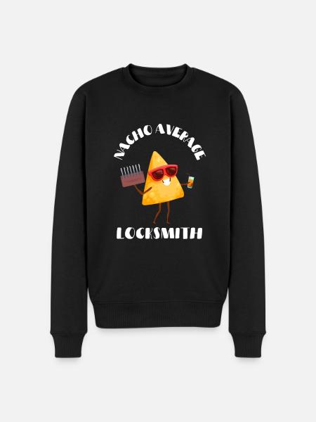 Lockpick Lockpicking Professional Locksmith - Men's Premium Organic Jumper - black