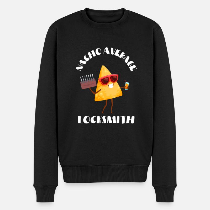 Lockpick Lockpicking Professional Locksmith - Men's Premium Organic Jumper - black