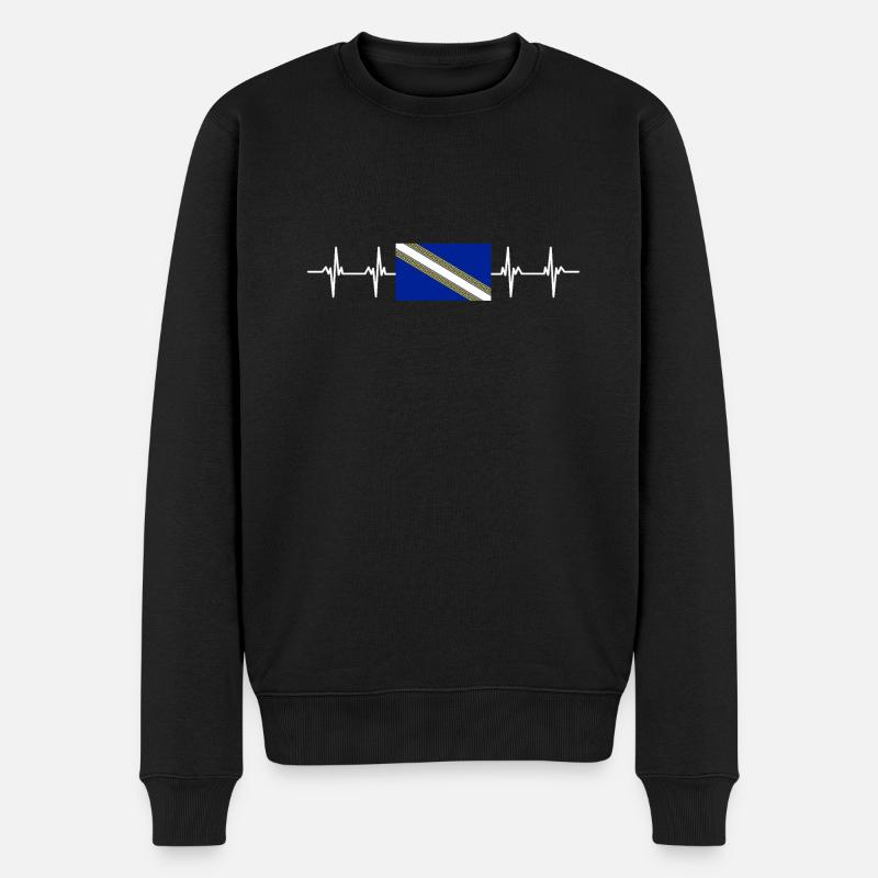 France Adrenne - Pull Premium bio Homme - noir