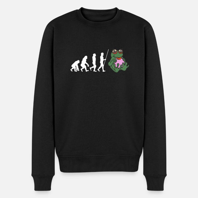 Psychedelic Research Volunteer - Männer Premium Bio Pullover - Schwarz