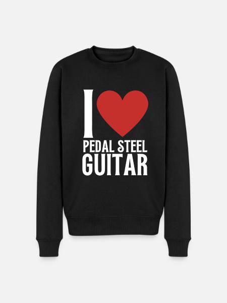 Pedal Steel Guitar - Men's Premium Organic Jumper - black