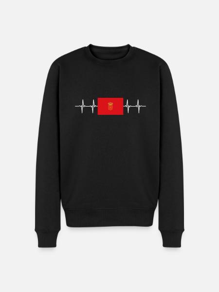 Spain Spanish Region Navarre - Men's Premium Organic Jumper - black