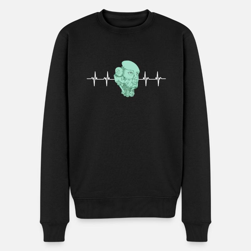 Intelligence artificielle Ai Chat - Pull Premium bio Homme - noir